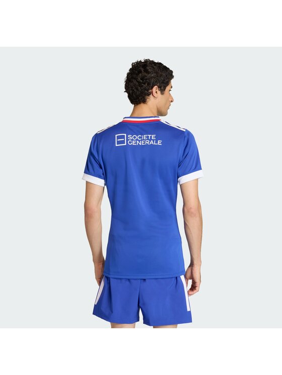 adidas adidas T-Shirt 162432 Błękitny Slim Fit