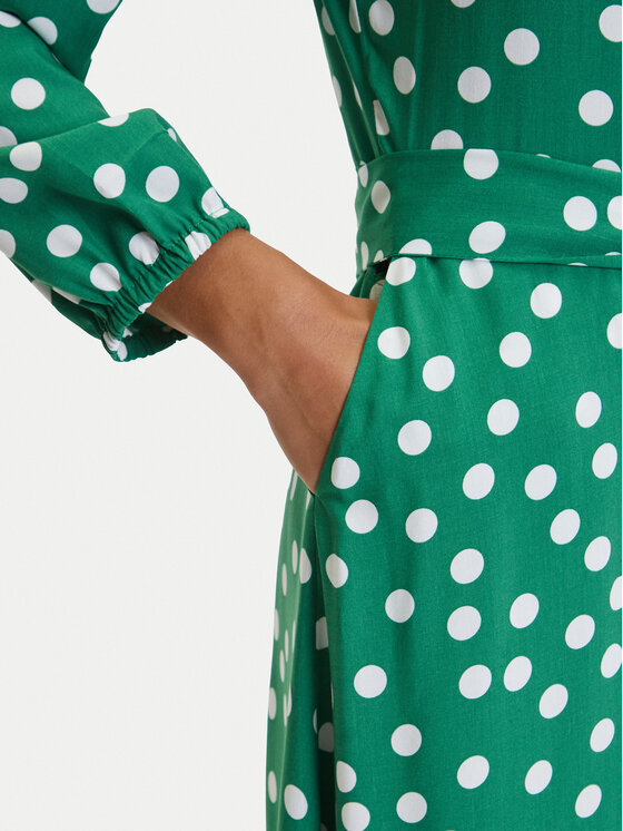 Tatuum Tatuum Rochie de zi Sia T2505.203 Verde Regular Fit
