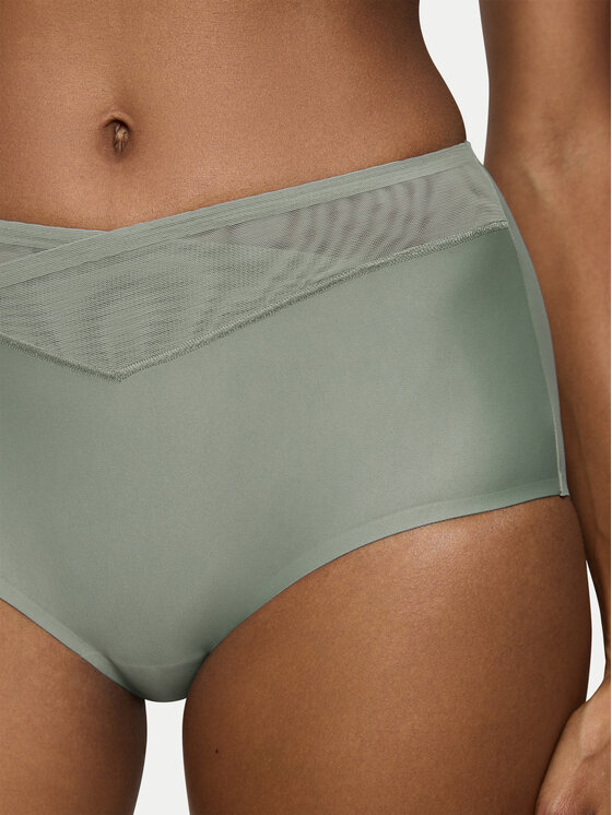 Triumph Triumph Klasične gaćice s visokim strukom True Shape Sensation 10218231 Zelena