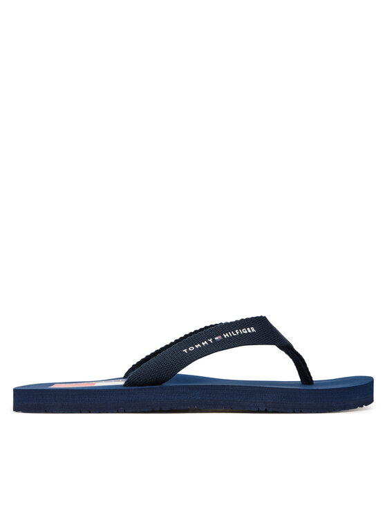 Tommy Hilfiger Tommy Hilfiger Šľapky T3X8-34408-0058 Modrá