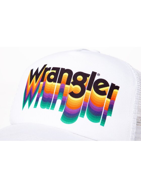 Wrangler Wrangler Berretto TRUCKER CAP Bianco