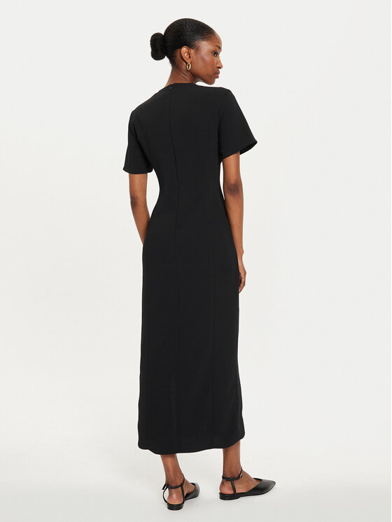 Marella Marella Vestito da giorno Patto 2423226123 Nero Regular Fit