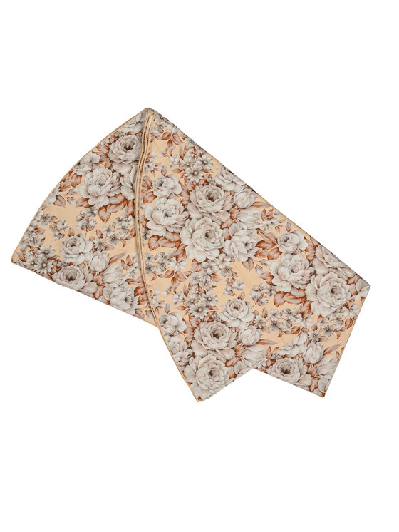 Roseberry Home Roseberry Home Obrus kwiatowy Gray Camellia Czerwony