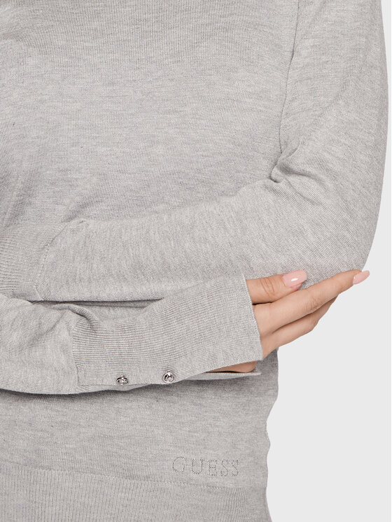 Guess Guess Rollkragenpullover Paule W2BR53 Z2V62 Grau Slim Fit