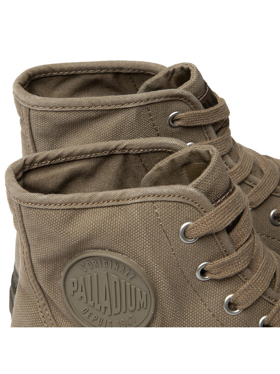 Palladium Palladium Schnürstiefeletten Pampa Hi 02352-308-M Grün