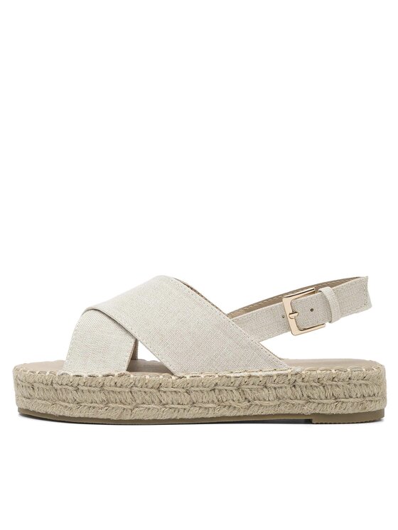 Jenny Fairy Jenny Fairy Espadryle WSS990-201EOB Beżowy