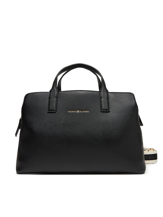 Geantă Tommy Hilfiger AW0AW17634 Negru