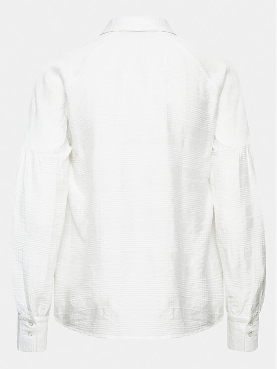 Fransa Fransa Camicia 20612828 Bianco Relaxed Fit