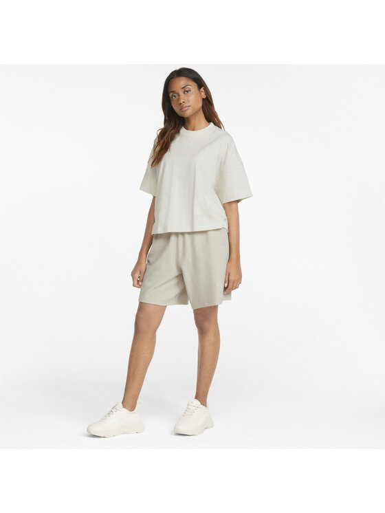 Puma Puma Szorty 847099 Beżowy Regular Fit