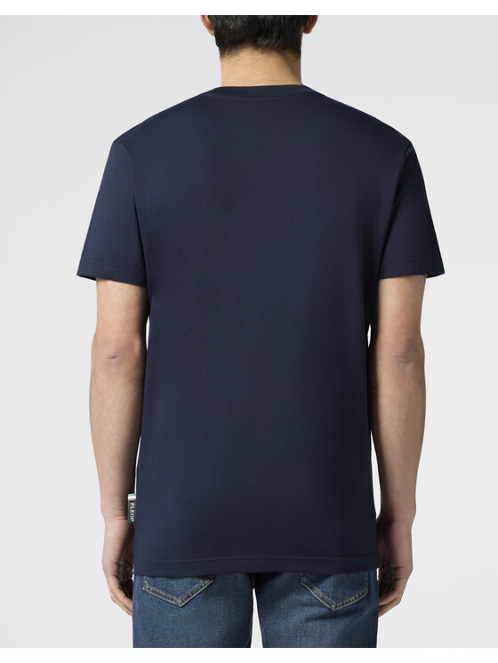 PHILIPP PLEIN PHILIPP PLEIN T-Shirt 30558 Granatowy Regular Fit
