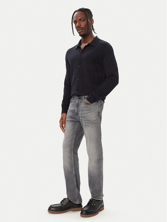 HUGO HUGO Kardigán San Jordan 50553663 Sötétkék Regular Fit