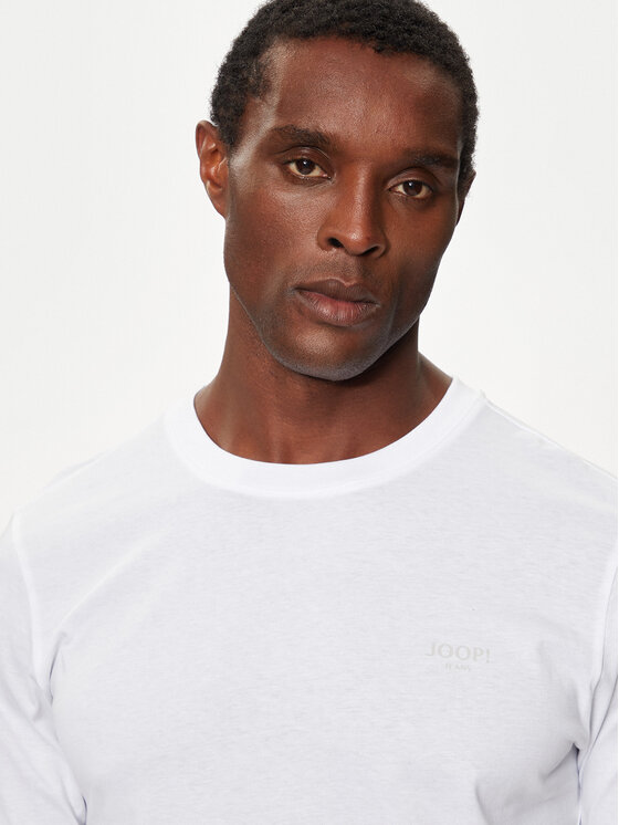 JOOP! Jeans JOOP! Jeans Marškinėliai ilgomis rankovėmis 30033284 Balta Modern Fit