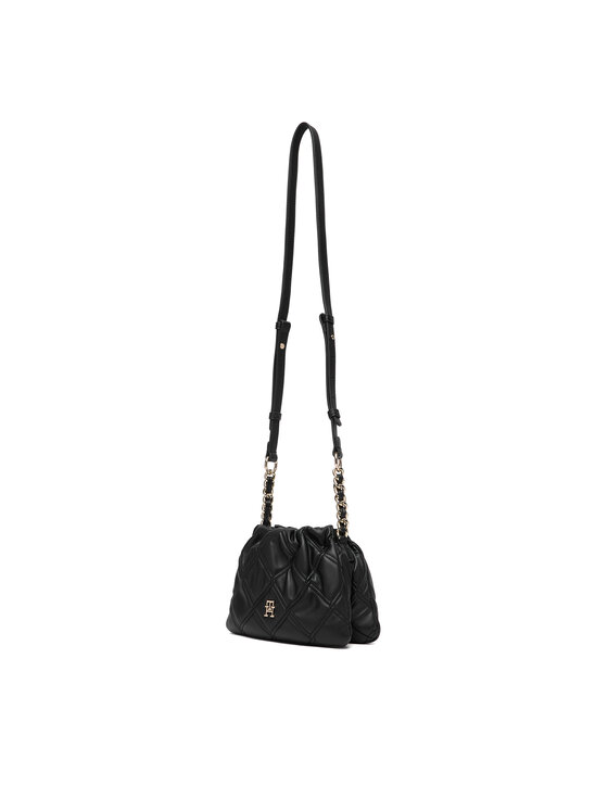 Tommy Hilfiger Tommy Hilfiger Torbica Th Feminine Mini Crossover AW0AW18718 Crna