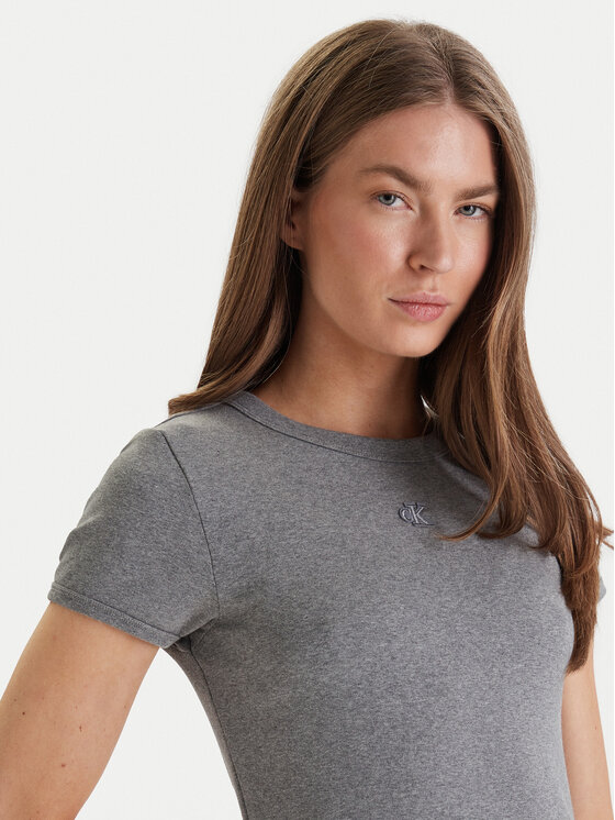 Calvin Klein Jeans Calvin Klein Jeans Vestito da giorno LV047B266G Grigio Slim Fit