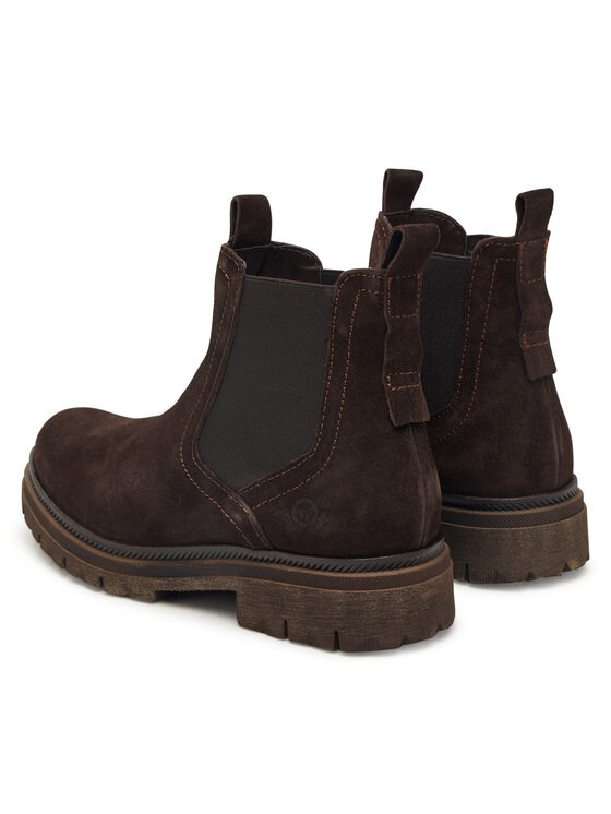 Tamaris Tamaris Kotníková obuv s elastickým prvkem 1-25407-45 Hnědá