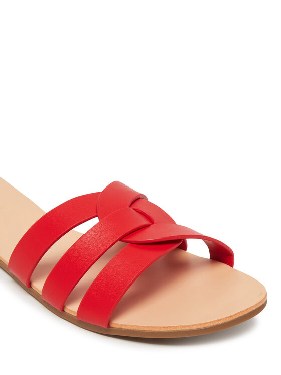 ONLY Shoes ONLY Shoes Klapki Onlfeli 4 15319426 Czerwony