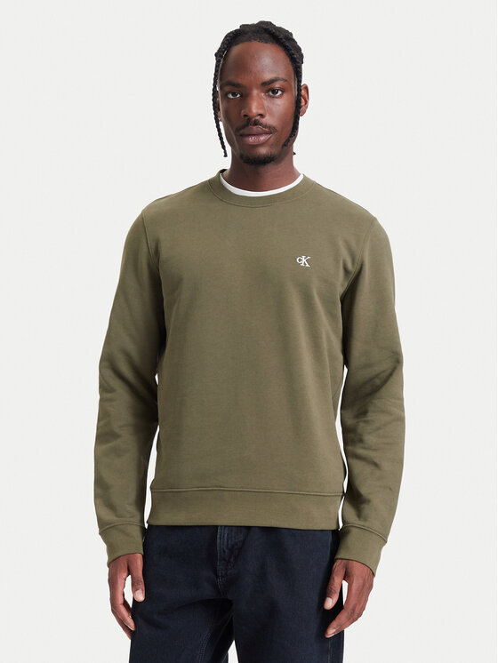 Calvin Klein Jeans Calvin Klein Jeans Μπλούζα LV04RG275G Χακί Regular Fit