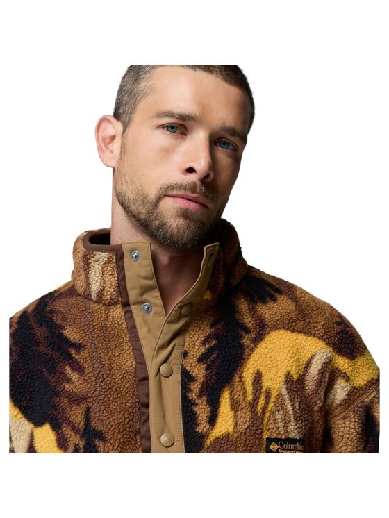 Columbia Columbia Polar Helvetia™ II Printed Half Snap Fleece Kolorowy Regular Fit