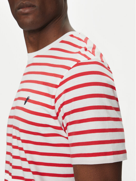 Save The Duck Save The Duck T-särk DT1743M BESY20 Punane Regular Fit