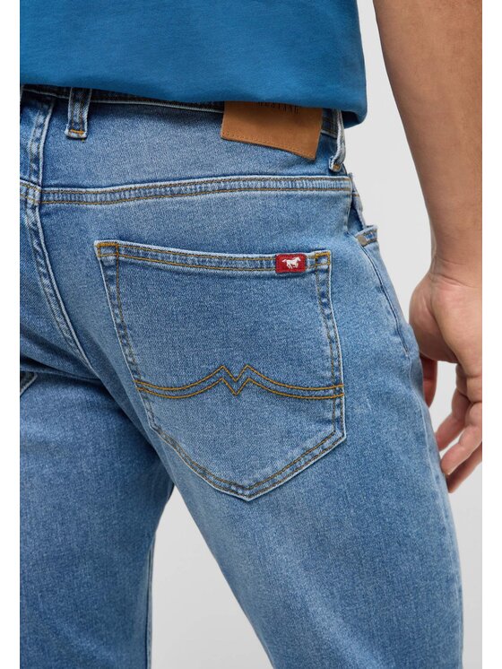 Mustang Mustang Jeansy Style Oregon Slim Niebieski Slim Fit