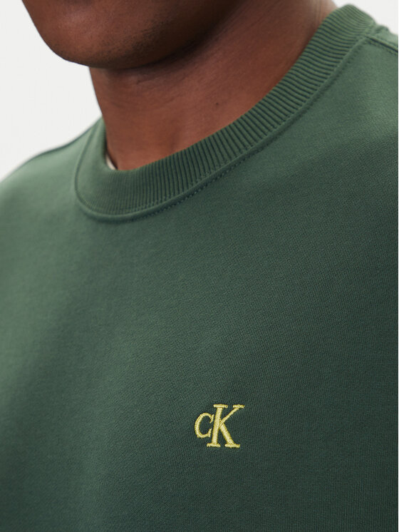 Calvin Klein Jeans Calvin Klein Jeans Sweatshirt LV04RC296G Grün Regular Fit