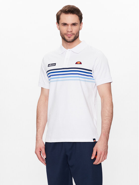 Ellesse Ellesse Polo marškinėliai Vinzona SHR14634 Balta Regular Fit