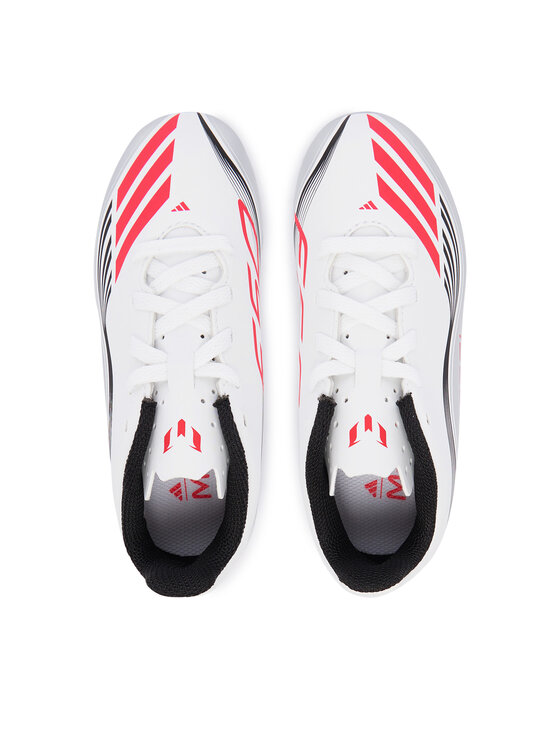 adidas adidas Futbalové topánky F50 Messi Club JP7457 Biela