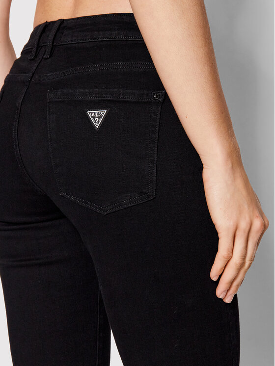 Guess Guess Džinsi Annette W2YA99 D4PZ1 Melns Skinny Fit