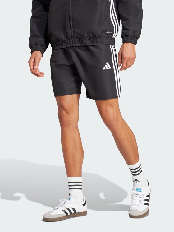adidas adidas Szorty sportowe Tiro 25 Essentials Czarny Regular Fit