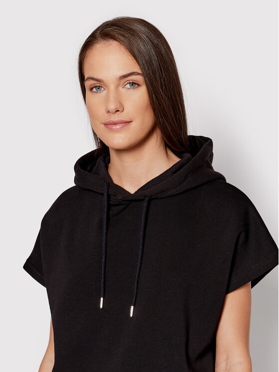 NA-KD NA-KD Džemperis Vest 1100-005433-0002-003 Juoda Relaxed Fit