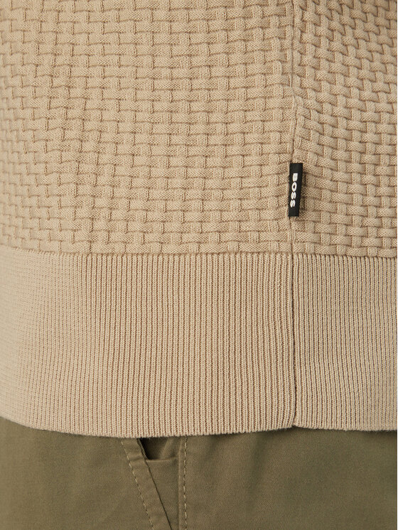 BOSS BOSS Pólóing H-Natalo 50561613 Bézs Regular Fit