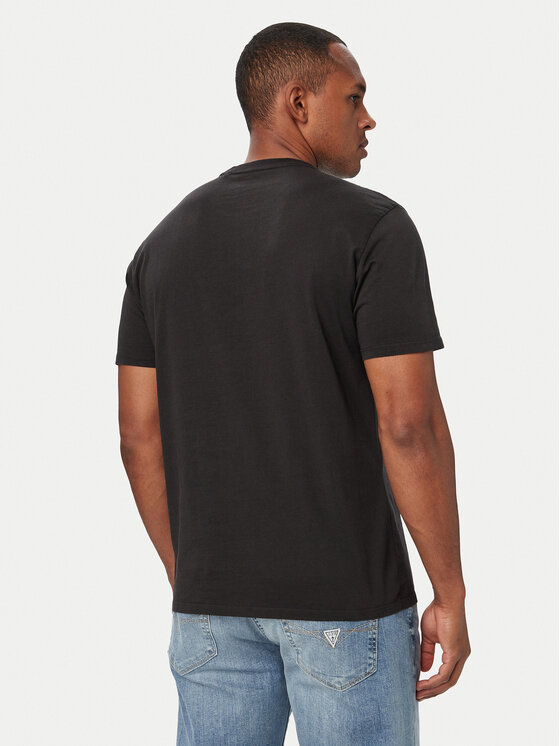Guess Guess T-Shirt M6YI58 K4632 Czarny Regular Fit