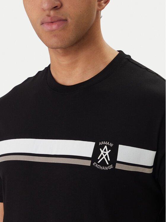 Armani Exchange Armani Exchange Tričko XM001792 AF12308 UC001 Čierna Regular Fit
