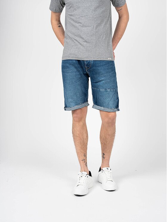 Pepe Jeans Pepe Jeans Σορτς PM800969 | Callen Short Reclaim Μπλε Regular Fit