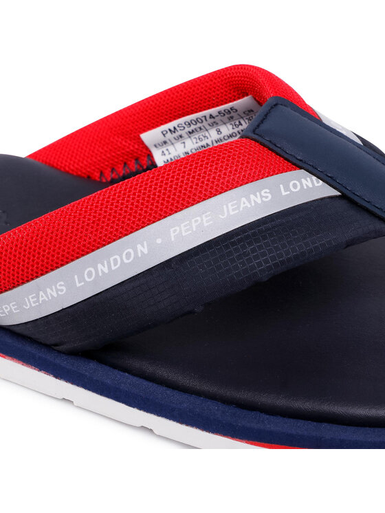 Pepe Jeans Pepe Jeans Žabky Barrel Reflective PMS90074 Tmavomodrá