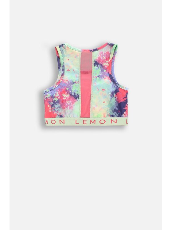 Lemon Explore Lemon Explore Top WL5143401ACG-022 Kolorowy Regular Fit