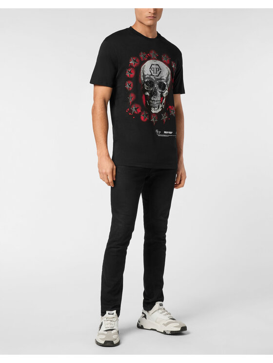 PHILIPP PLEIN PHILIPP PLEIN T-shirt 23603 Nero Regular Fit