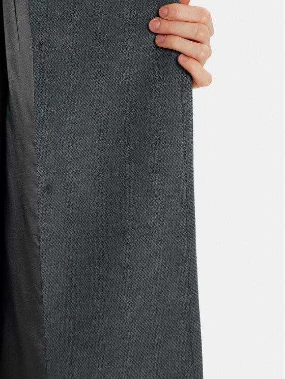 Imperial Imperial Παλτό χειμωνιάτικο KI54IID Γκρι Loose Fit