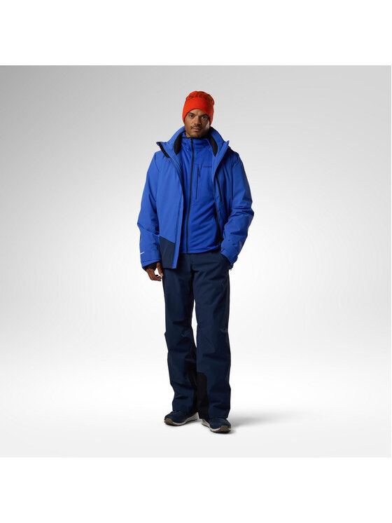 Rossignol Rossignol Spodnie narciarskie M 4Ws Blackside Insulated Pant Granatowy Regular Fit