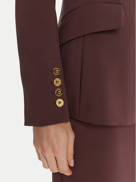 Elisabetta Franchi Elisabetta Franchi Pintsak GI-175-56E2 Bordoopunane Regular Fit
