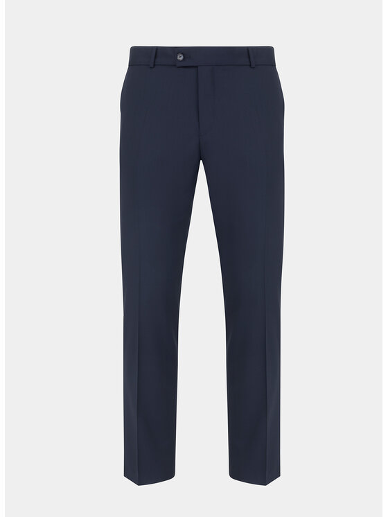 Pako Lorente Pako Lorente Spodnie garniturowe P000B-6S-002 Granatowy Slim Fit