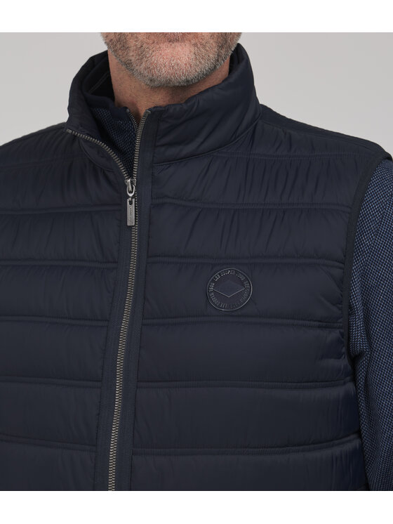 Lee Cooper Lee Cooper Kamizelka JIMMY Granatowy Regular Fit