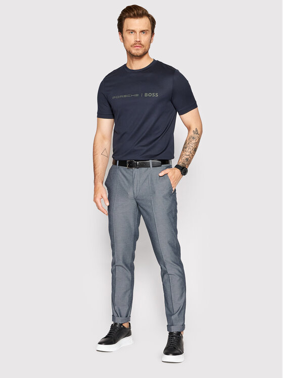 Pantaloni chino Kaito1 50466474 Grigio Slim Fit