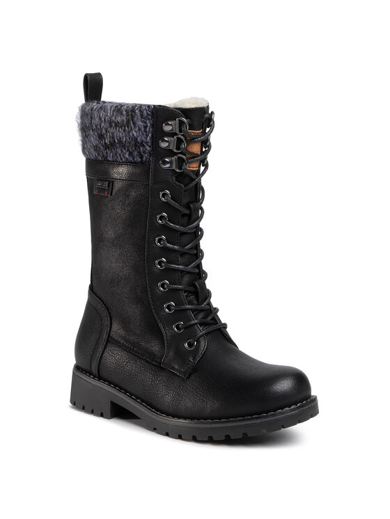 Nelli Blu Kozaki CS16019-15 Czarny