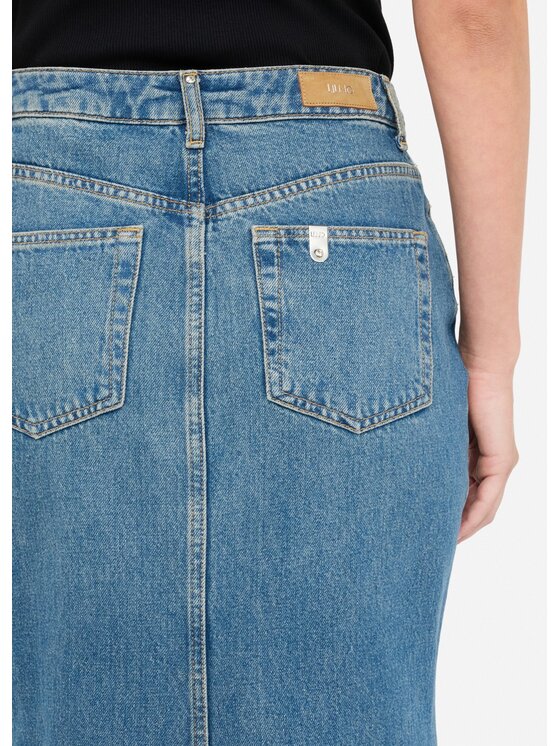 Liu Jo Liu Jo Gonna di jeans UF5229D028078661 Celeste Regular Fit