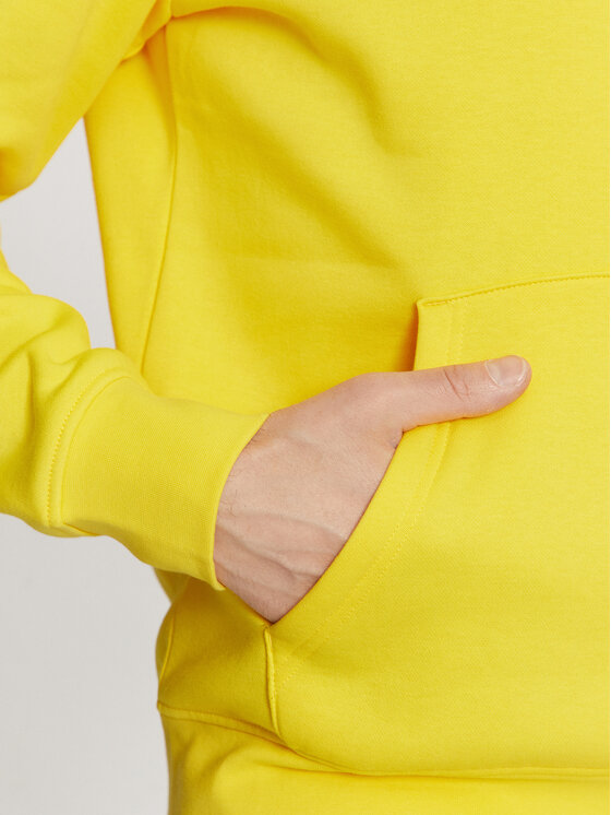 Tommy Hilfiger Tommy Hilfiger Felpa Flag Logo MW0MW34266 Giallo Regular Fit