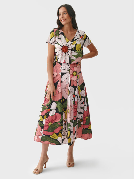 Gonna a trapezio Feria T2215.174 Multicolore