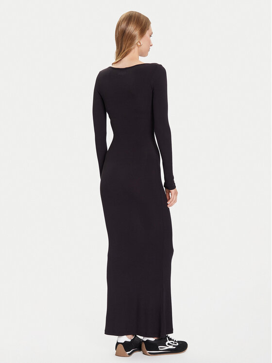 Guess Guess Rochie de zi O5BK03 KCDA2 Negru Slim Fit