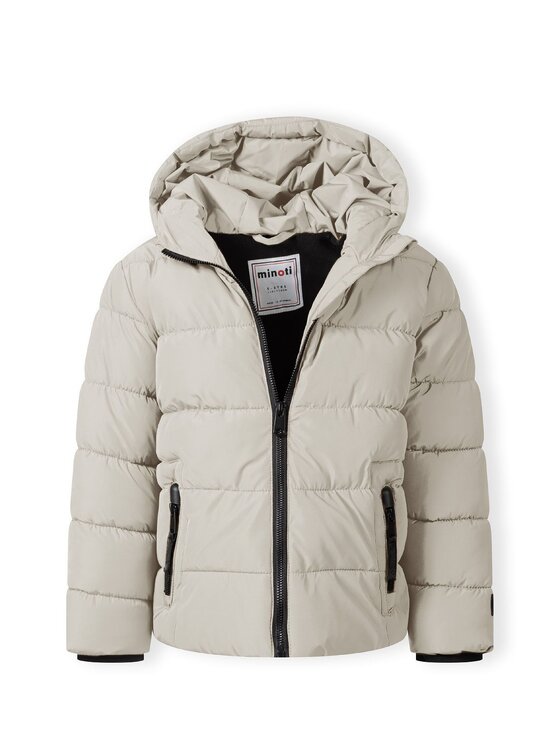MINOTI MINOTI Kurtka zimowa 19COAT 86 Biały Regular Fit