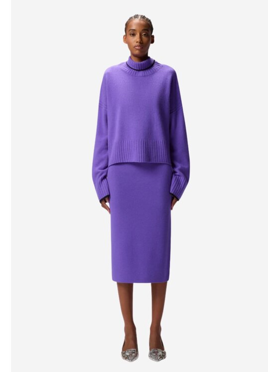 PINKO PINKO Ζιβάγκο Falkland maglia Μωβ Regular Fit